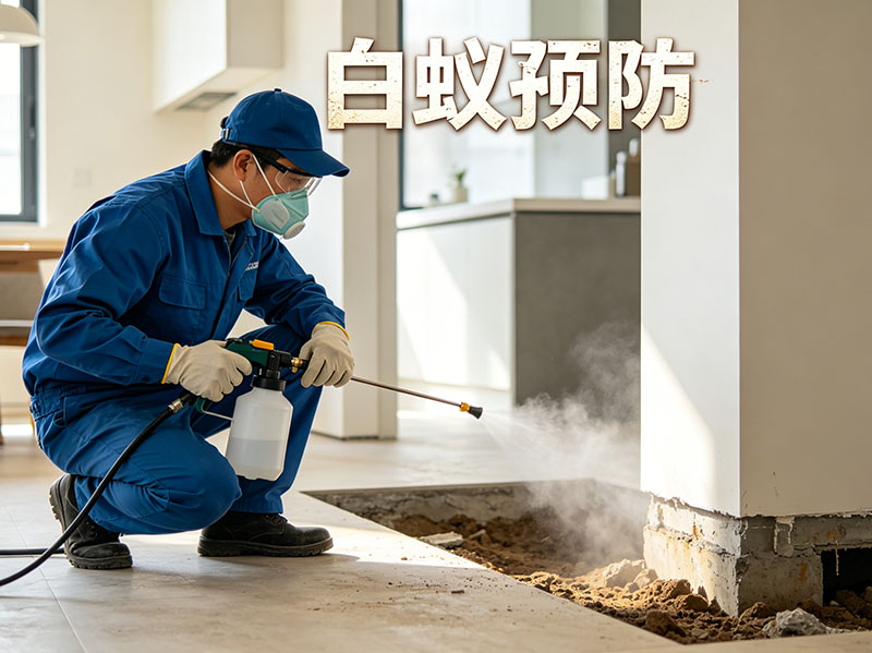 钱塘区白蚁预防服务｜事前科学防护，杜绝蚁患滋生